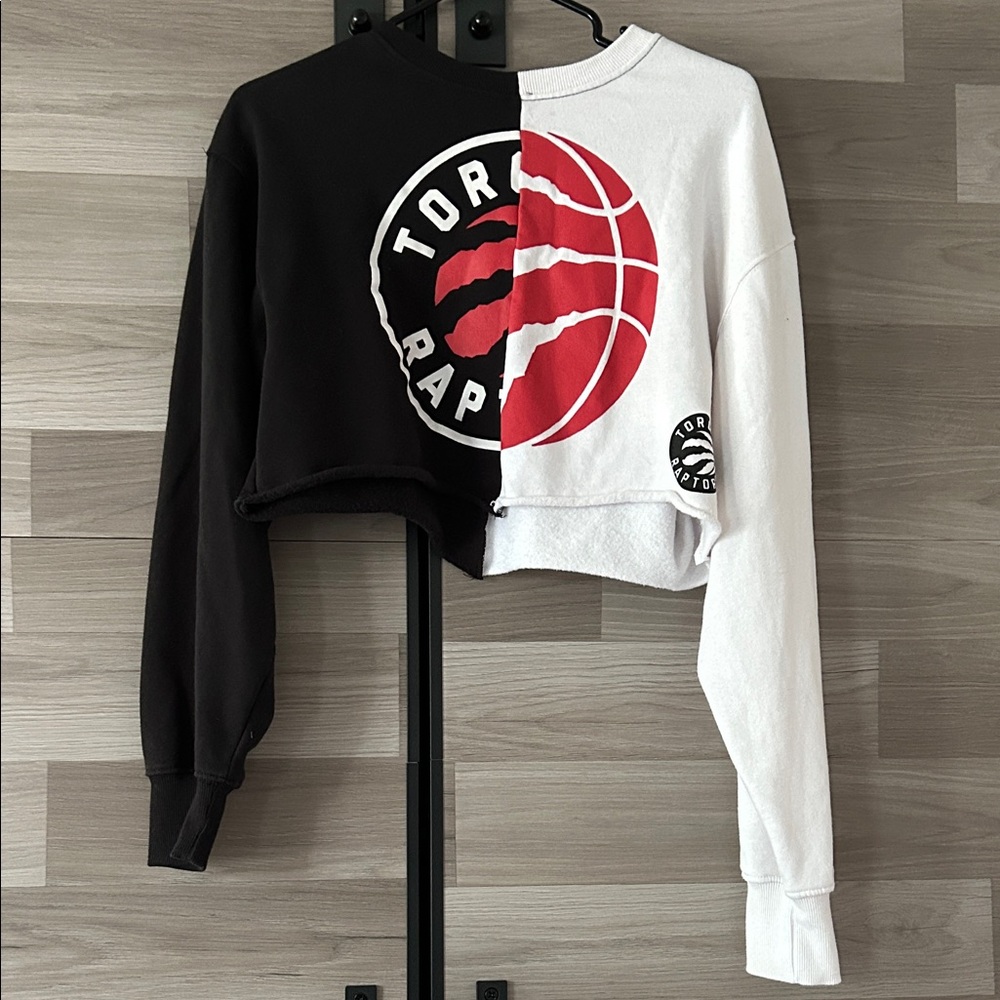 NBA Black and White Sweatshirt